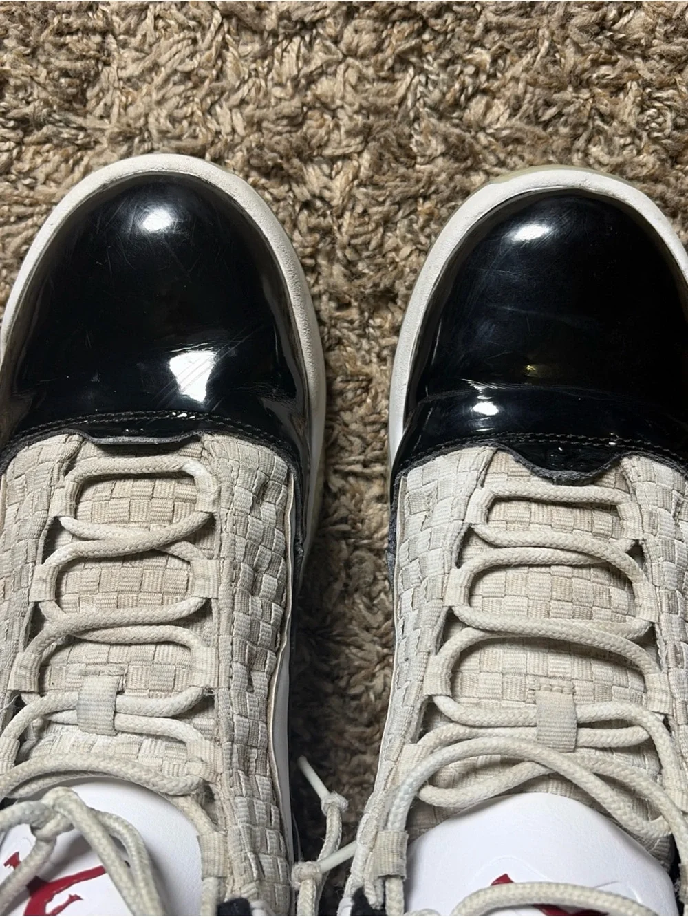 Jordan sneakers woven